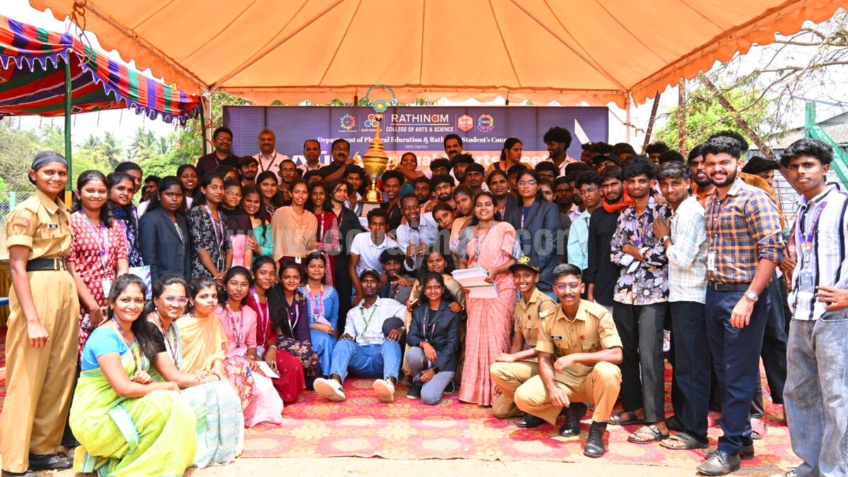 ரத்தினம் கல்லூரியில் 25வது ஆண்டு விளையாட்டு விழா