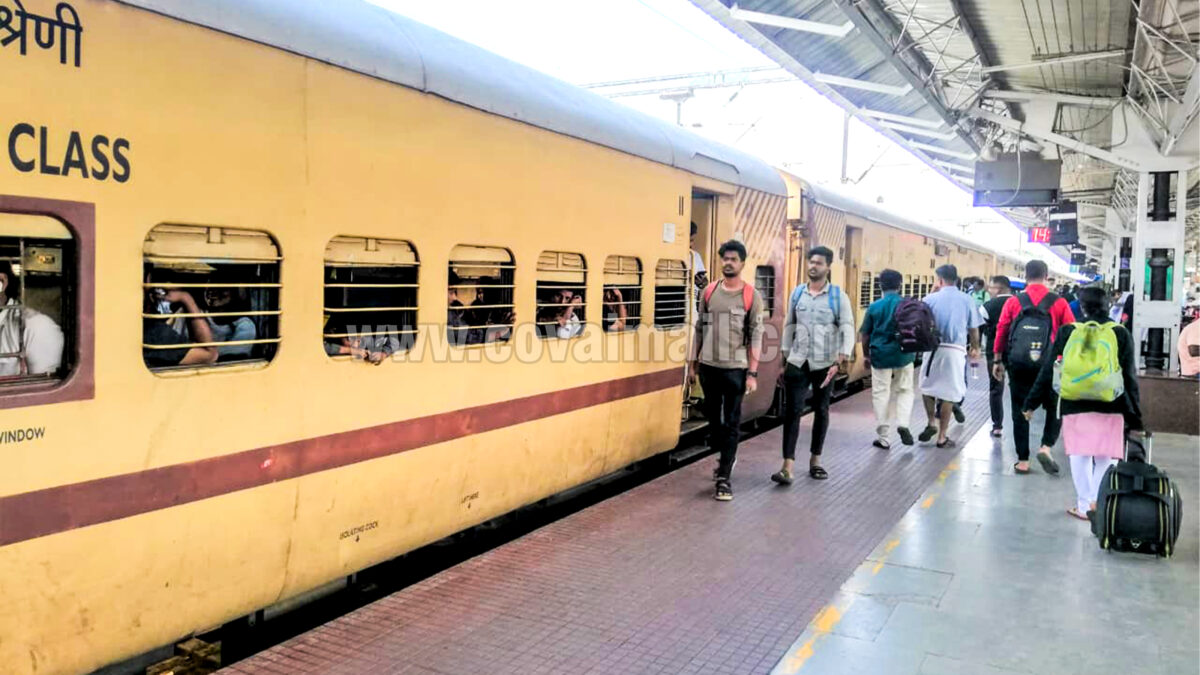 2 train services via Coimbatore cancelled on March 5th