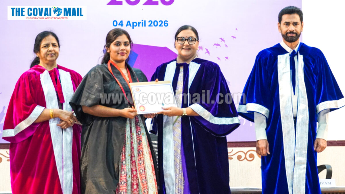 Third session of PSGR Krishnammal College Graduation Ceremony 2026