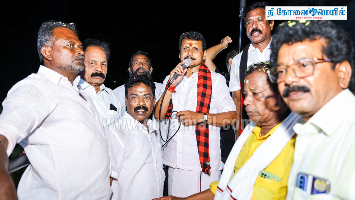 கோவையில் நெரிசலை குறைக்க மல்டிலெவல் கார் பார்க்கிங்  – உறுதியளித்த செந்தில் பாலாஜி