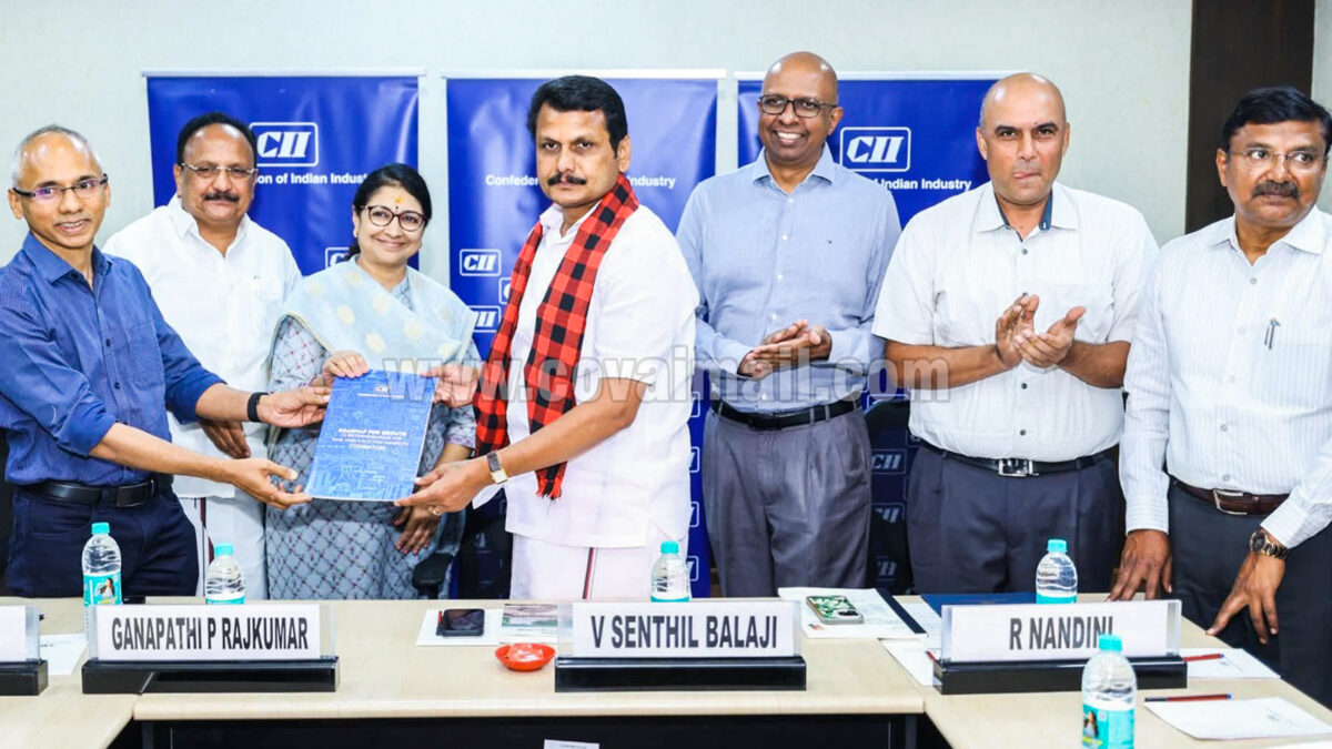 சிஐஐ சங்கத்தினரை சந்தித்த செந்தில் பாலாஜி