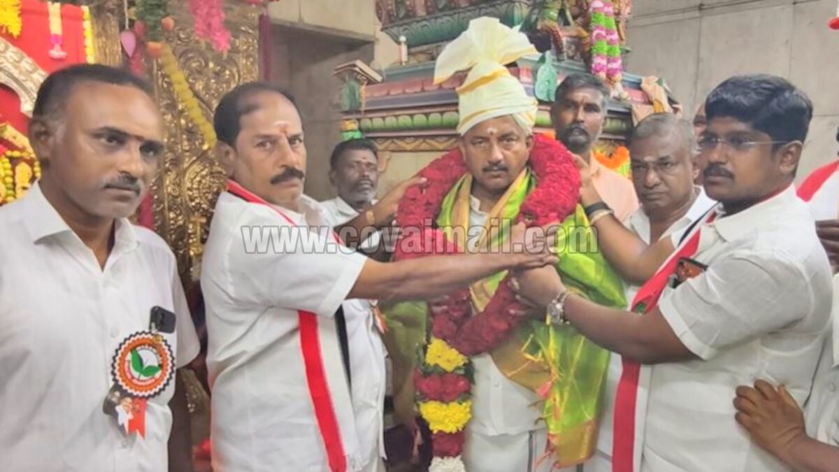 கவுண்டம்பாளையம் மக்களிடம் பிரதமரின் திட்டங்களை சேர்ப்பேன் – பி.ஆர்.ஜி.அருண்குமார்