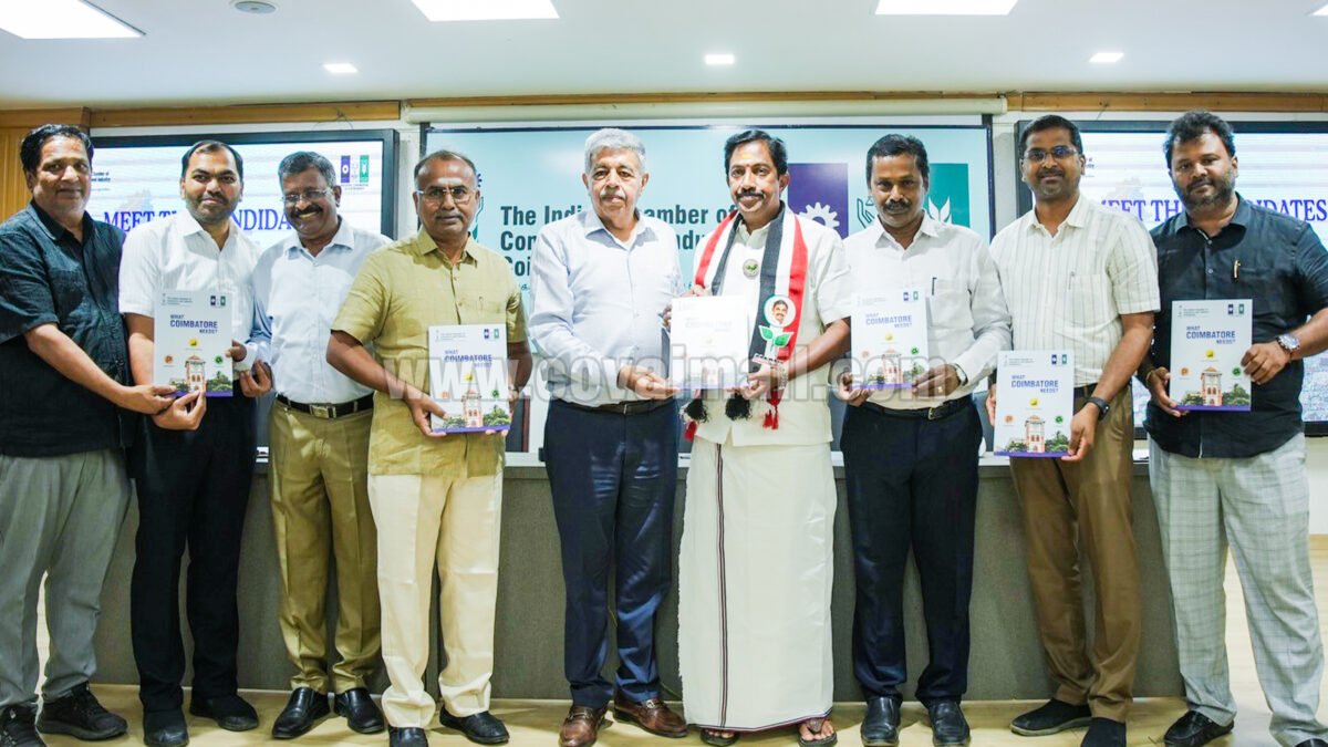 தொழில் சங்க நிர்வாகிகளிடம் ஆதரவு திரட்டிய கே.ஆர். ஜெயராம்