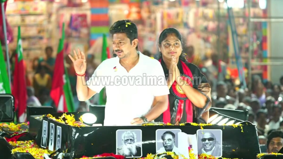 இவர் வெற்றிபெற்றால் மேட்டுப்பாளையம் மிக பெரும் வளர்ச்சி அடையும் – கவிதா கல்யாணசுந்தரத்தை ஆதரித்து துணை முதல்வர் பிரச்சாரம்