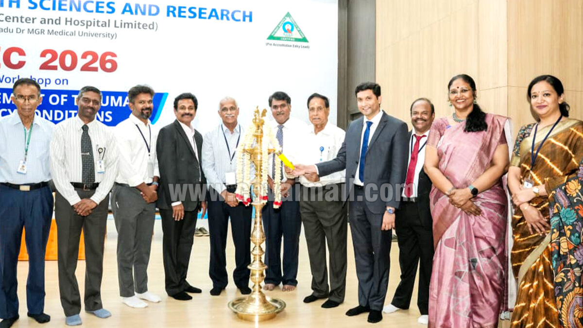 KMCH hosts trauma care seminar and workshop