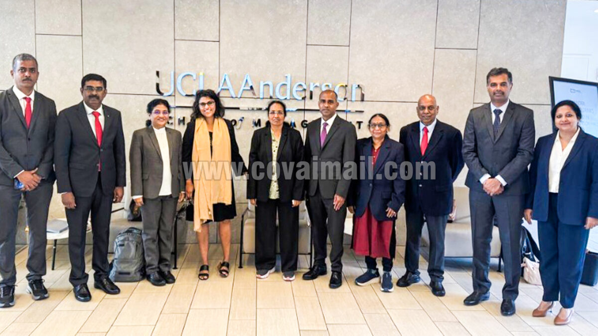 PSG delegation visits University of California