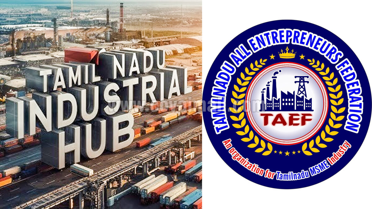 Tamil Nadu All Entrepreneur Federation calls for urgent industrial reforms and power tariff cuts; seeks reduction of TASMAC timings to 4 hours