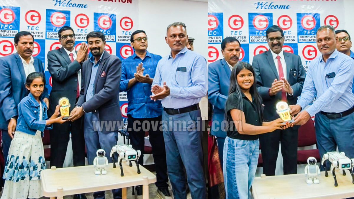 G-TEC, Nilgiri Institute organise Robo Colouring competition