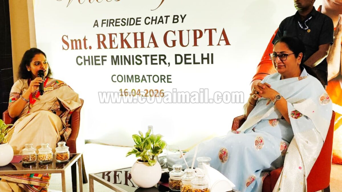 FLO Coimbatore members interact with Delhi CM