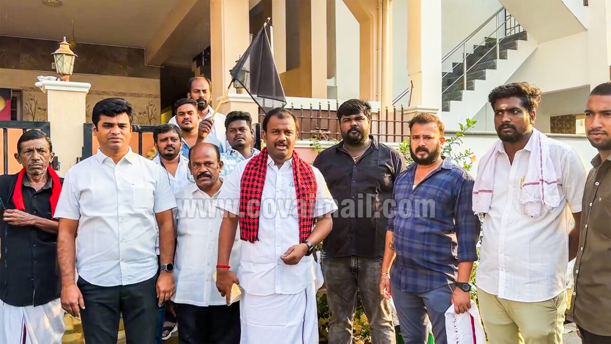 தமிழ்நாட்டின் குரலை நசுக்கும் காரியத்தை ஒன்றாக எதிர்ப்போம் – துரை. செந்தமிழ் செல்வன்