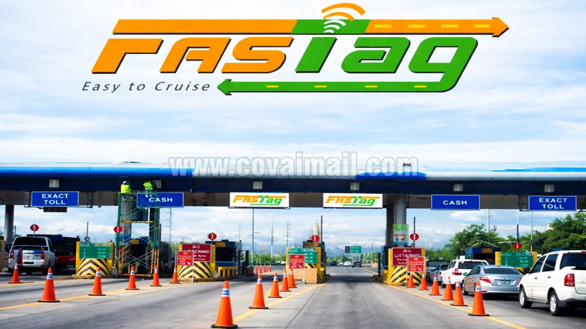 Only FASTag or UPI; If not, toll rate will be charged double!