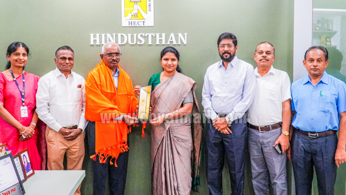 இந்துஸ்தான் பொறியியல் கல்லூரியில் காலநிலை குறித்த கருத்தரங்கம்