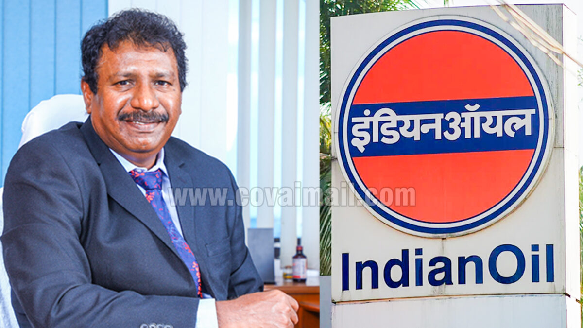 Asokan takes charge as the Southern Zone Managing Director and State President of IndianOil (Tamil Nadu and Puducherry)