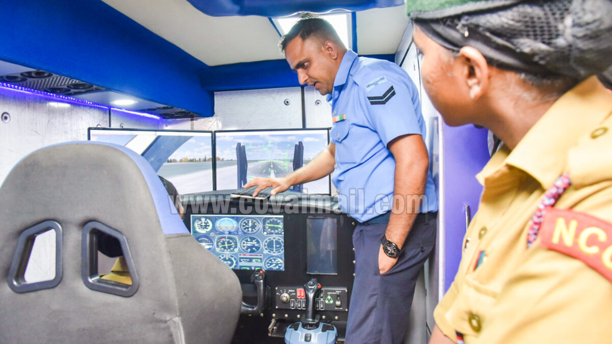 Indian Air Force visits Kumaraguru Institutions