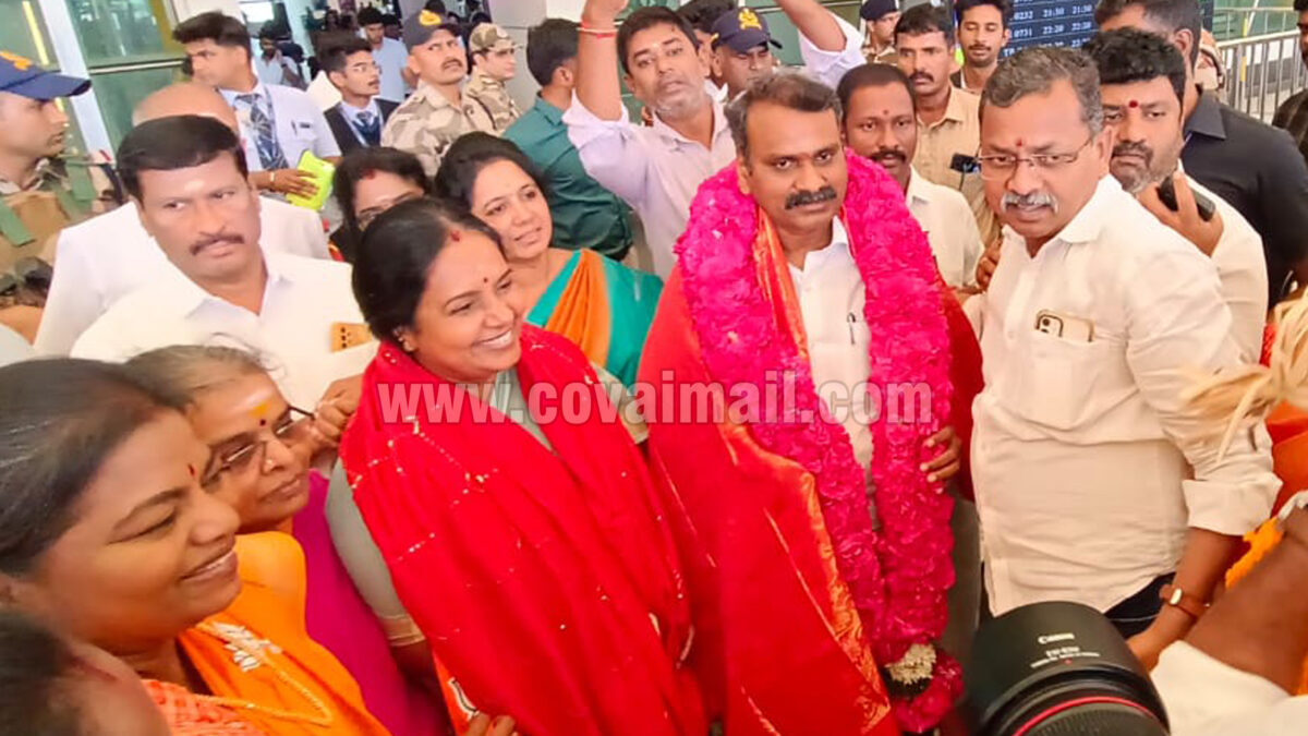 திமுக ஆட்சியில் கொங்கு மண்டலம் பாதிக்கப்பட்டுள்ளது  – வானதி சீனிவாசன்