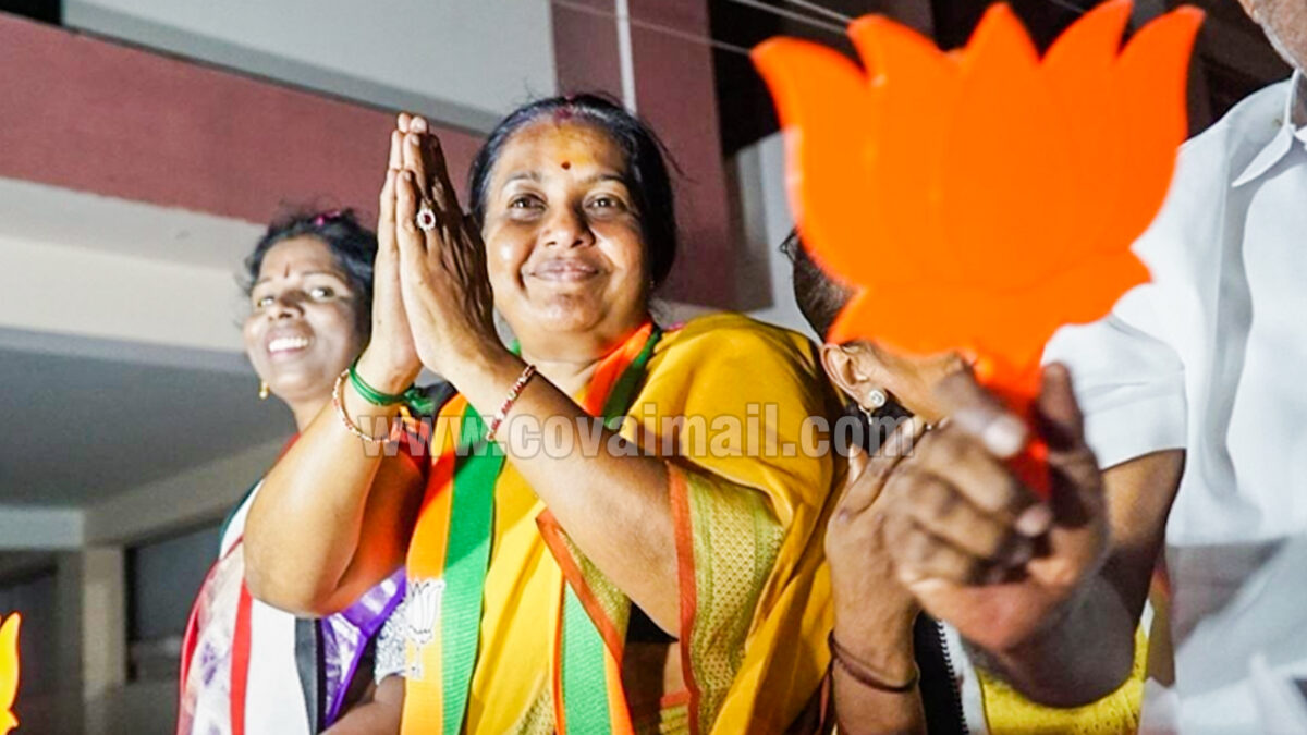Vanathi to resume campaign from tomorrow
