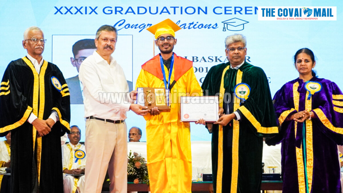 PSG CAS organizes 39th Graduation Ceremony