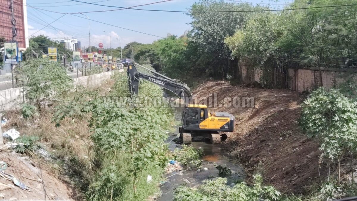Siruthuli begins restoration of Gandhima Nagar stream in Coimbatore