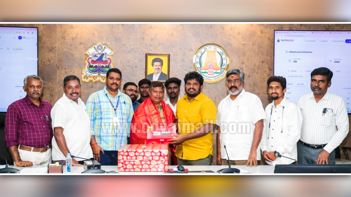 கோவை மாநகராட்சி ஊழியரின் நேர்மை: குப்பையில் கிடந்த 3 பவுன் தங்க சங்கிலி ஒப்படைப்பு