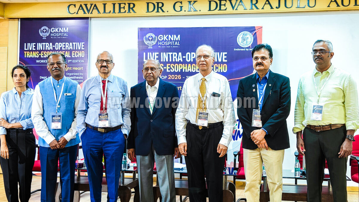 GKNM Hospital organizes National Level Live TEE Workshop