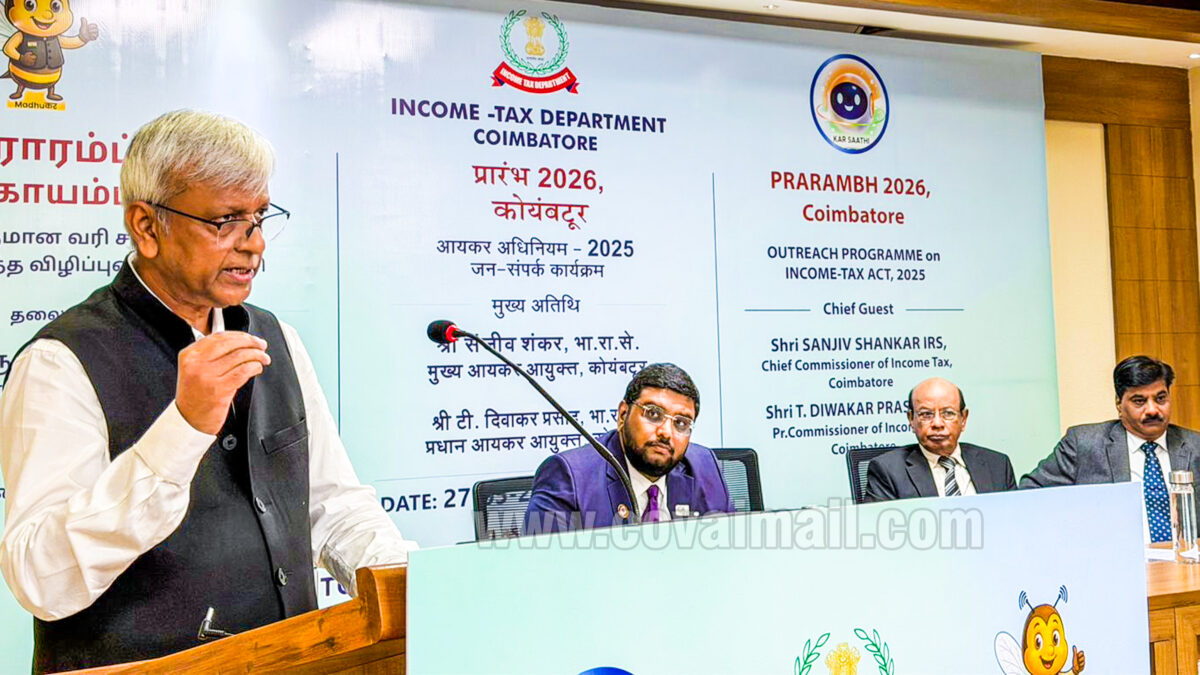 Coimbatore IT Department and ICAI conducts an Awareness Programme on Income Tax Act 2025