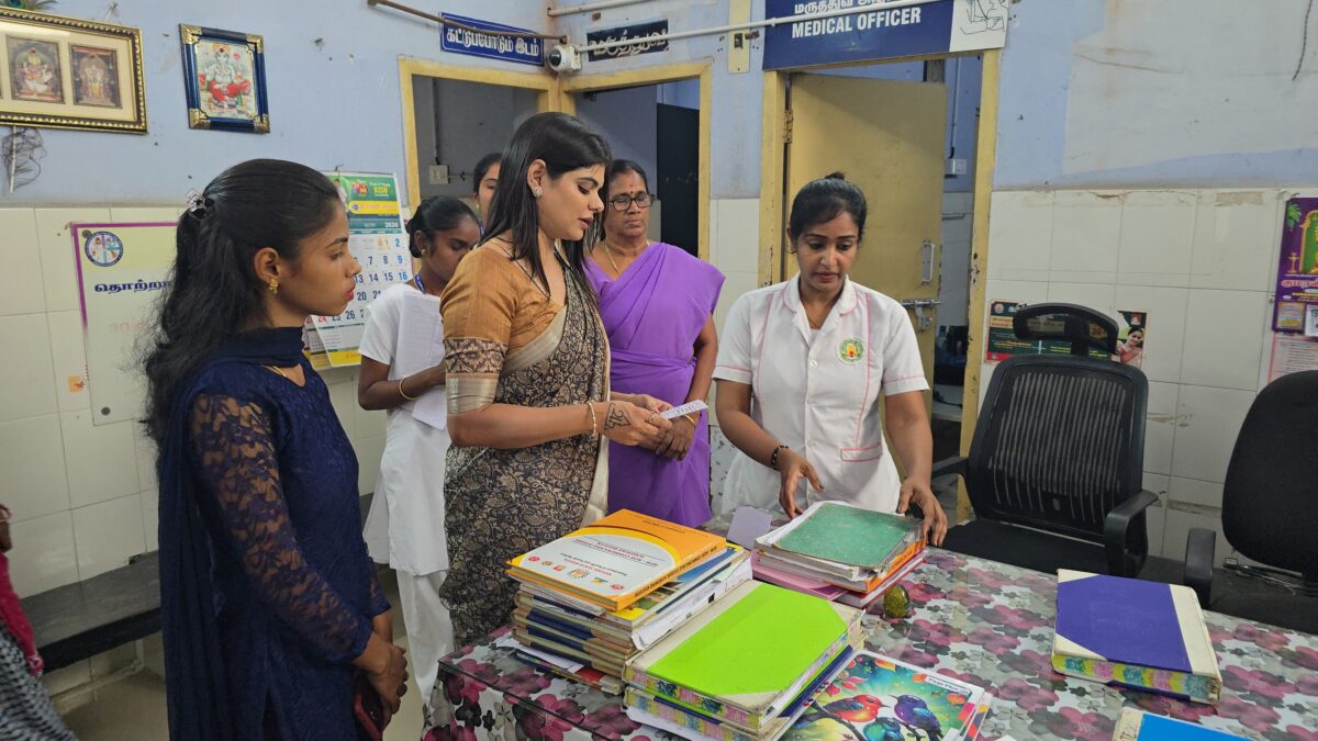 துடியலூர் ஆரம்ப சுகாதார நிலையம், காய்கறி சந்தையில் எம்.எல்.ஏ., கனிமொழி ஆய்வு!