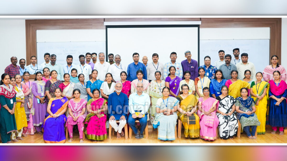 PSG Tech organises 5-day FDP on Universal Human Values