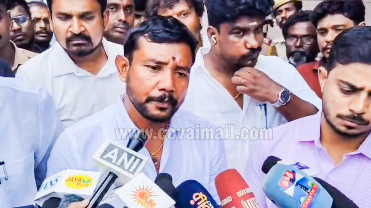 சூலூர் சிறுமி கொலை சம்பவம்: குற்றவாளிகளுக்கு உச்சபட்ச தண்டனை உறுதி – அமைச்சர் சம்பத்குமார்