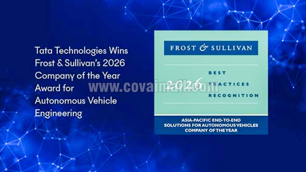 Tata Technologies wins Frost & Sullivan 2026 Asia Pacific Award