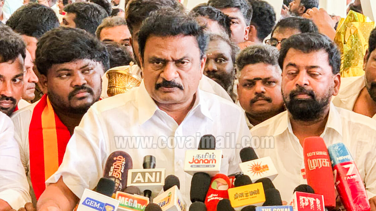 திமுகவின் முக்கியஸ்தர்கள் தவெகவில் இணைகின்றனர்  –  சூலூர் எம்.எல்.ஏ சுகுமார் பேட்டி