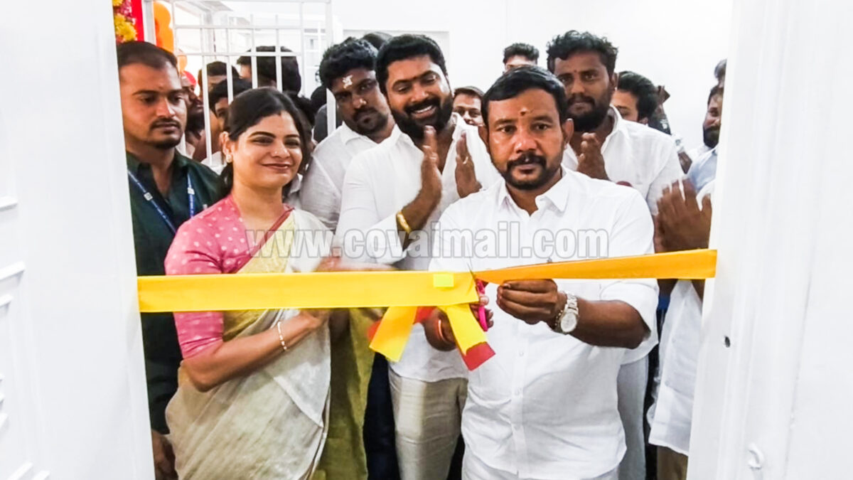 கவுண்டம்பாளையம் எம்.எல்.ஏ அலுவலகம் திறப்பு