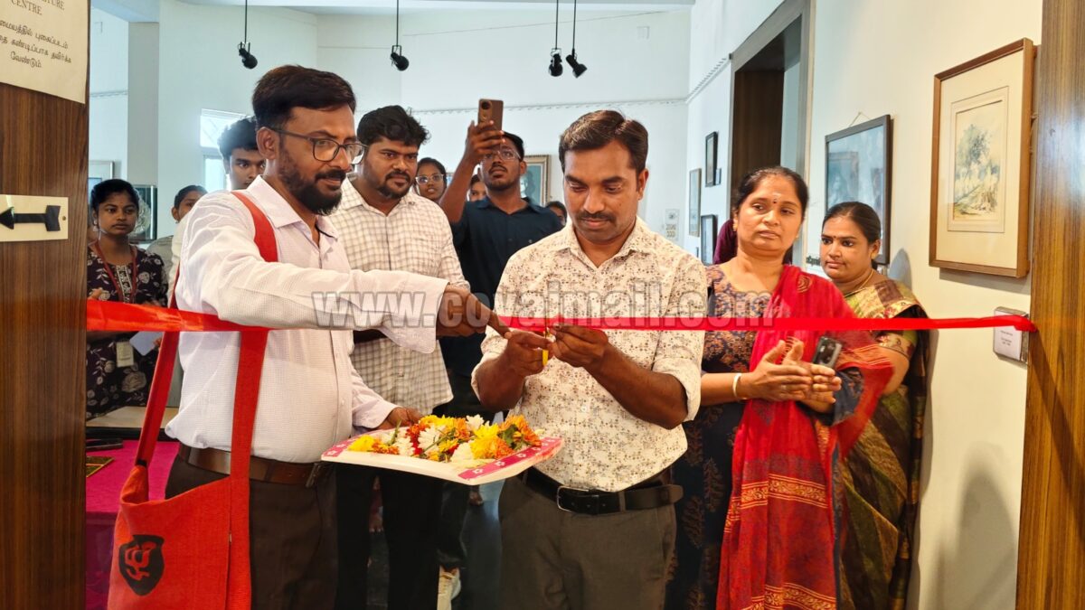 4-day painting exhibition at Kasthuri Sreenivasan Art Gallery