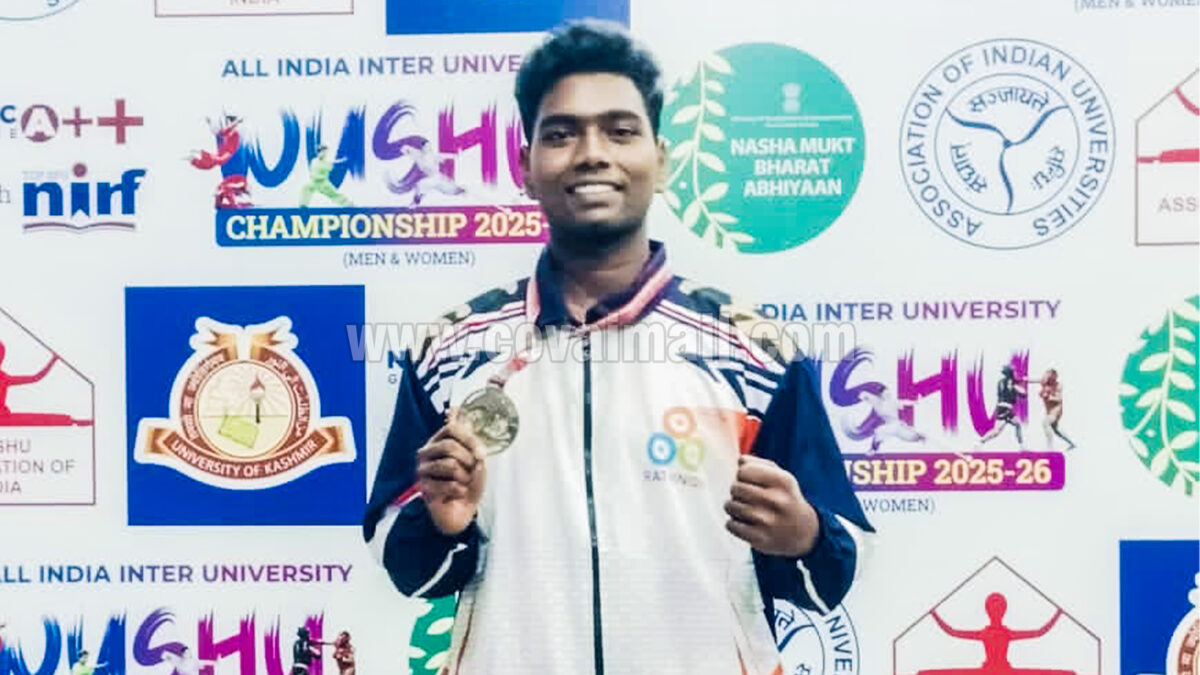 Rathinam Global Deemed to be University student wins silver medal at All India Inter-University Wushu Championship
