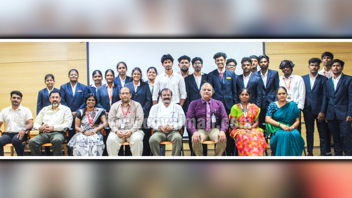 Dr. NGP Institute hosts Business Standard Campus Tour on Ad Film Making