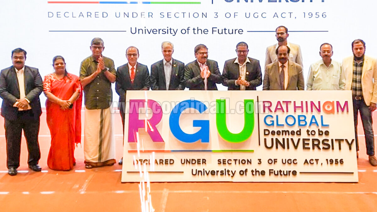 Rathinam Global University launched; A New Era in Higher Education begins