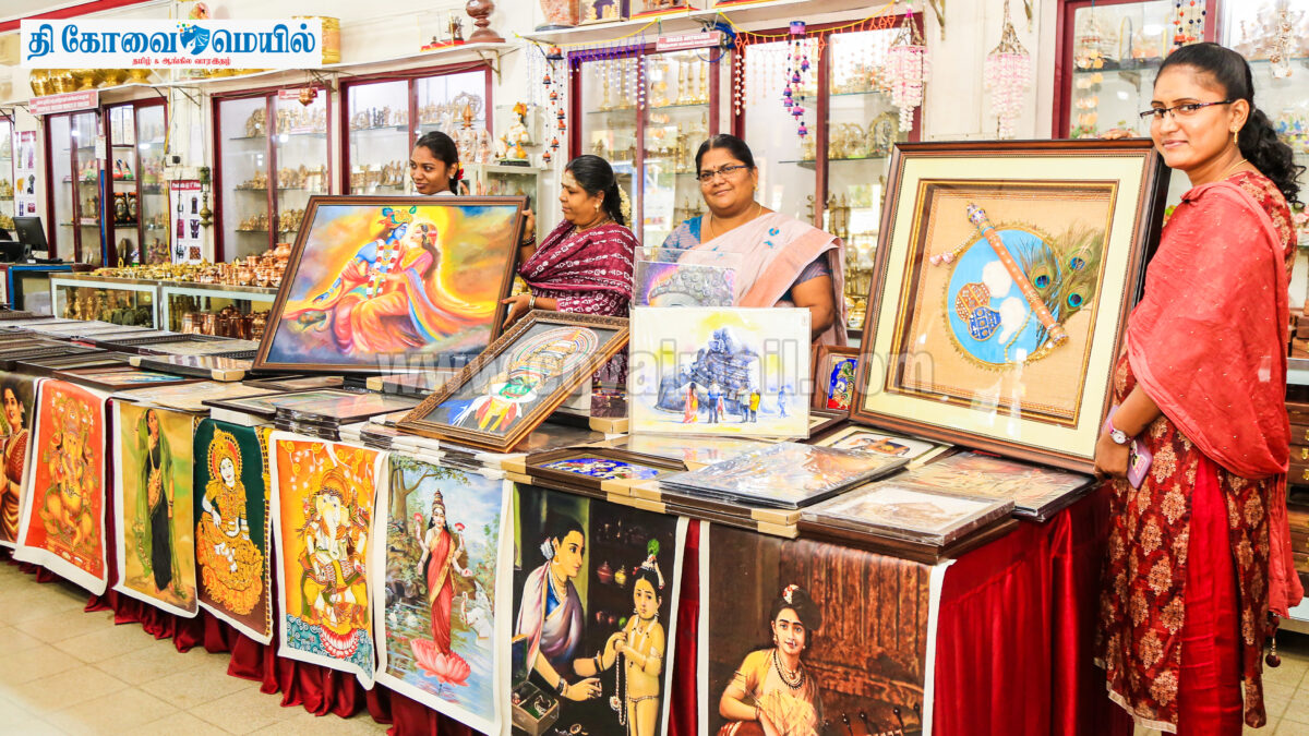 கலையை ரசிக்கும் மக்களுக்காக… கோவை பூம்புகாரில் ஜூன் 30 வரை கைவினை கலை பொருட்கள் கண்காட்சி