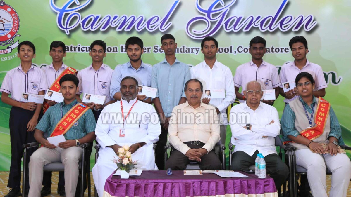 Carmel Garden organizes Investiture Ceremony; Chief Guest initiates Scholarship to honor Academic achievers