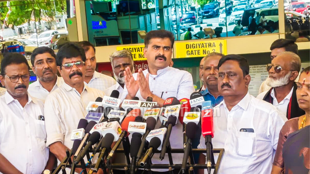 தவெக அரசுக்கு கால அவகாசம் தர வேண்டும்  – கோவையில் துரை வைகோ பேட்டி