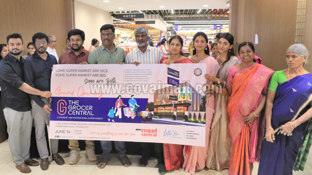 The Grocer Central : A Premium & Quality-focused supermarket in Covai