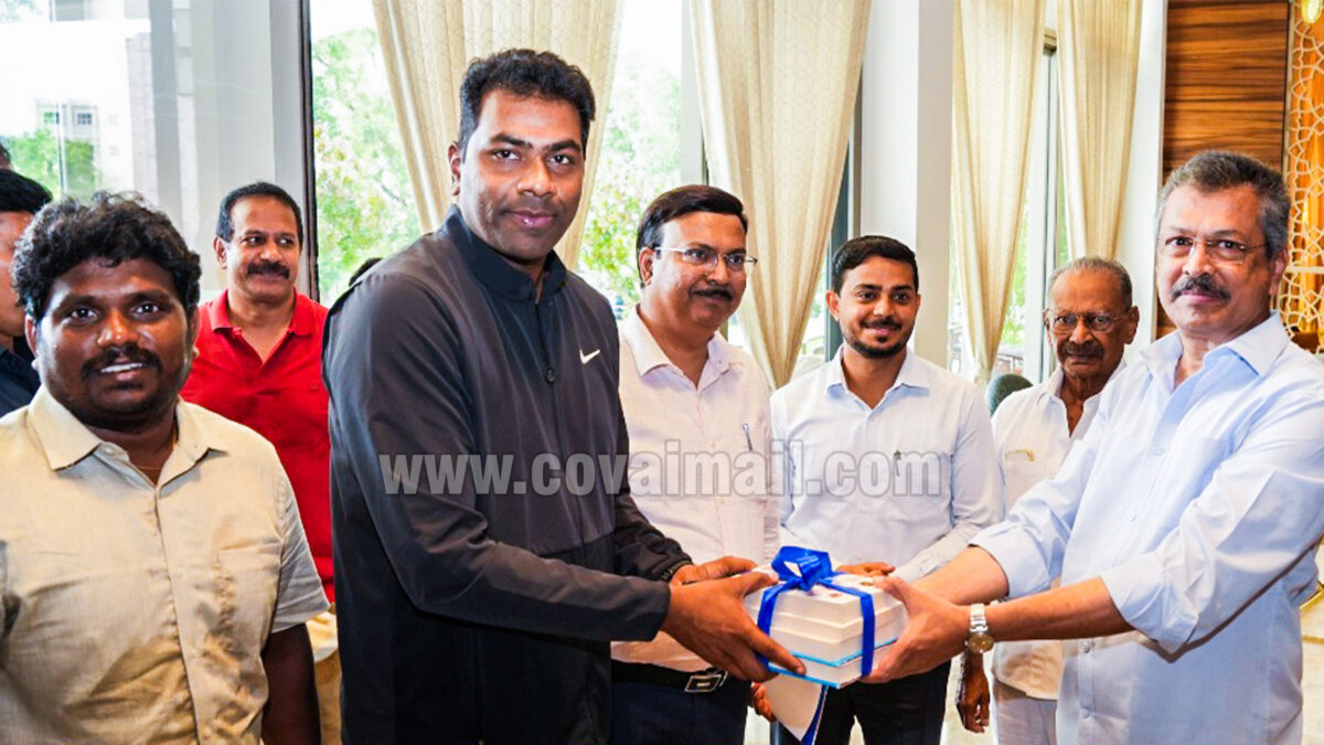 PSG hosts Minister Aadhav Arjuna