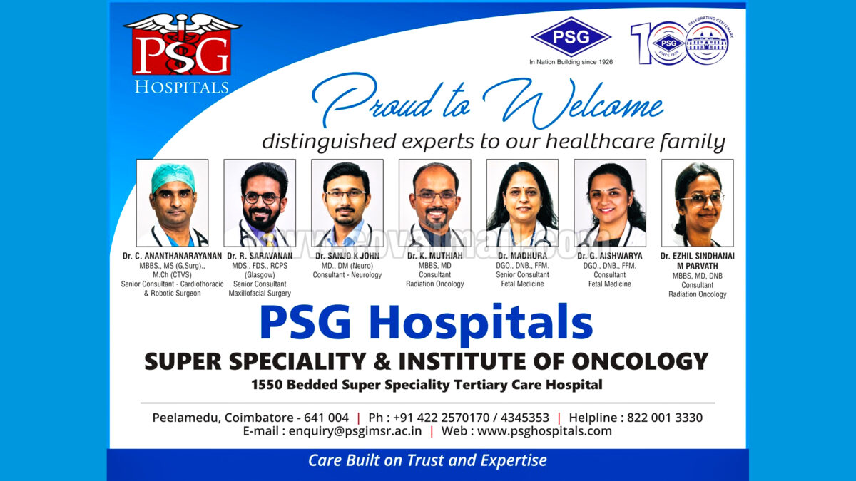 PSG Hospitals adds 7 specialist doctors to strengthen healthcare services