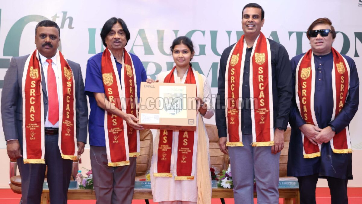 கல்வியை நாட்டின் வளர்ச்சிக்குப் பயன்படுத்துங்கள் – ஸ்ரீ ராமகிருஷ்ணா கல்லூரியில் அண்ணா பல்கலை மேனாள் துணைவேந்தர் பேச்சு