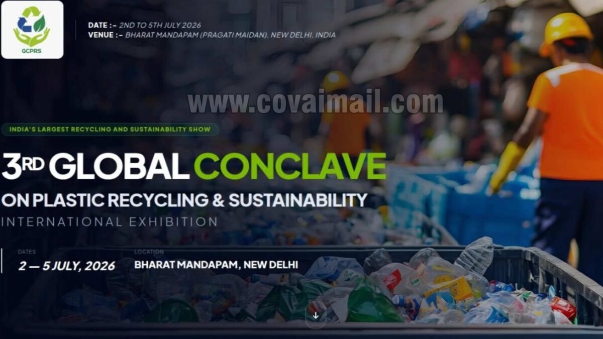 3rd Global Conference & Exhibition on Plastic Recycling and Sustainability to be held in Delhi from July 2–5