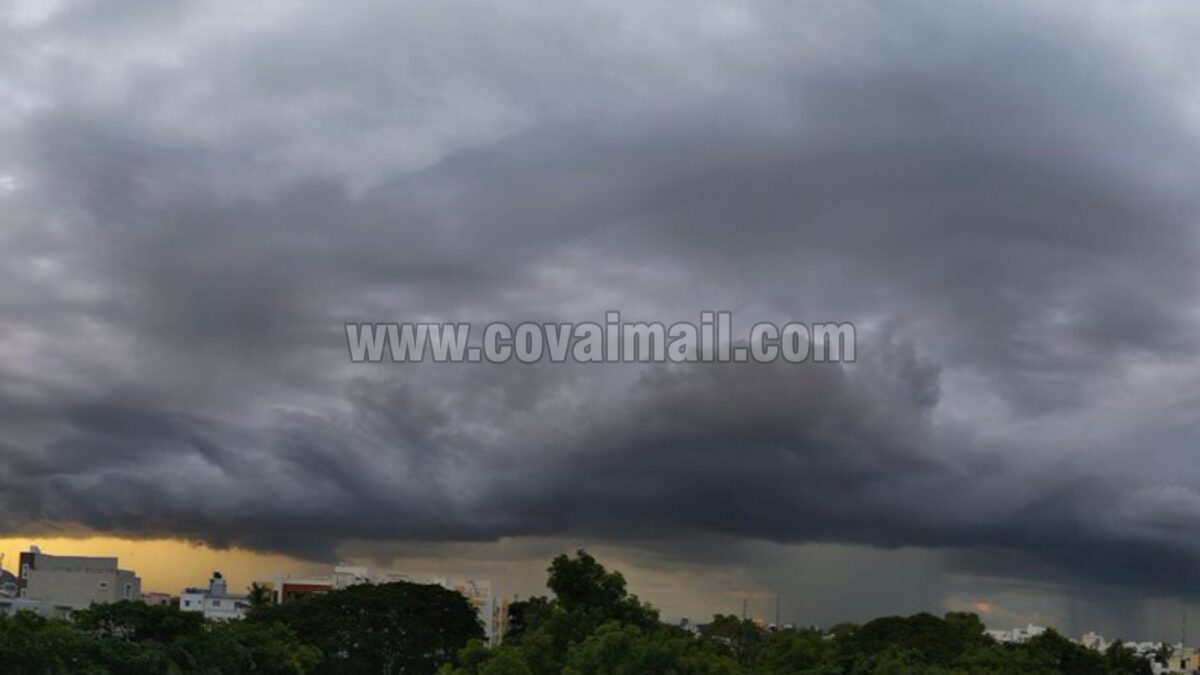 மழைக்கு தயாராகுங்க கோவை மக்களே