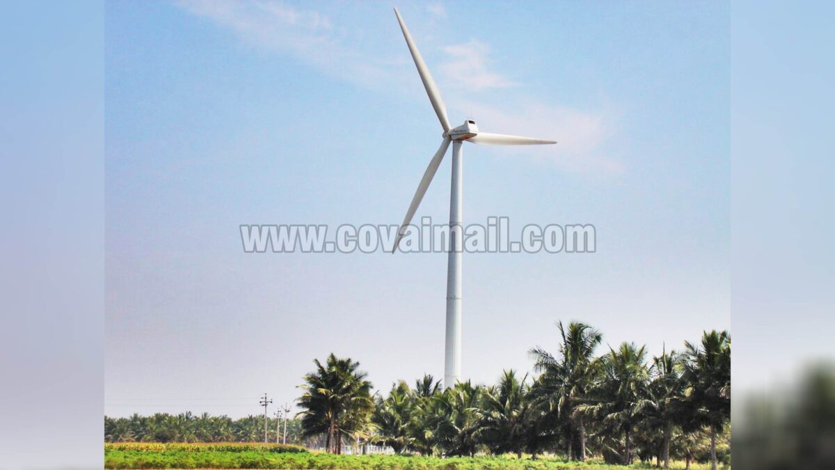 Wind Energy Generation picking pace in Coimbatore Dist.
