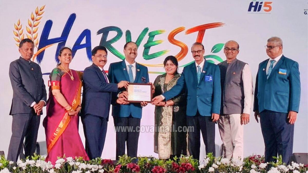 Rtn. Kavitha receives International Rotary Foundation Meritorious Service Citation