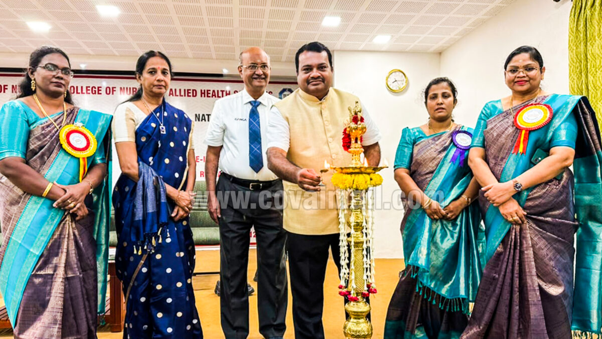 கங்கா நர்சிங் கல்லூரியில் செவிலியர் ஆராய்ச்சி மாநாடு