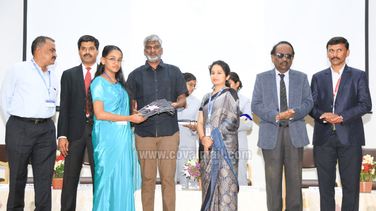 என்.ஜி.பி கல்லூரியில்  கேட்டரிங் மாணவர்களுக்கு சீருடை வழங்கும் விழா