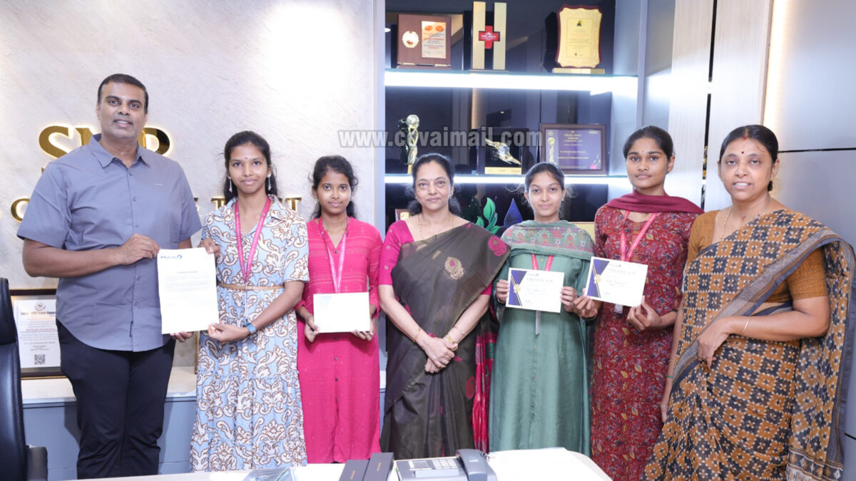 Sri Ramakrishna College for Women wins National Hackathon; receives Rs. 1 Lakh seed funding for project implementation