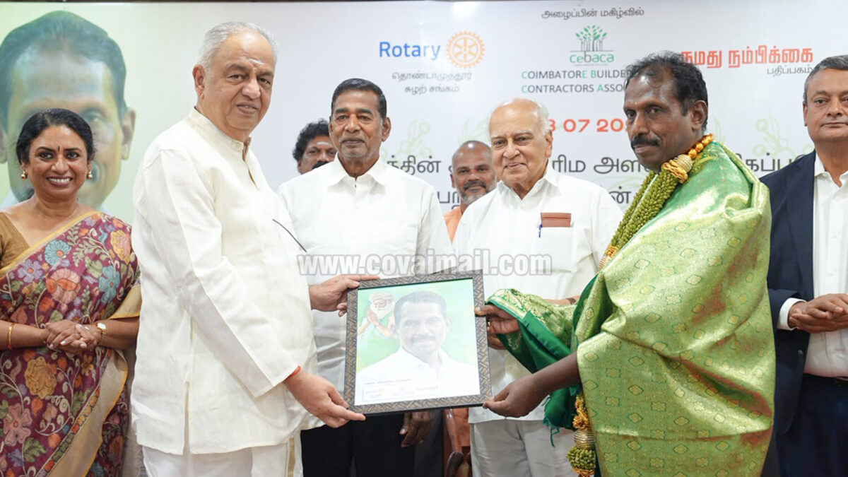 விவசாயத்திற்கு எப்போதுமே அழிவில்லை – கிருஷ்ணராஜ் வாணவராயர் பேச்சு
